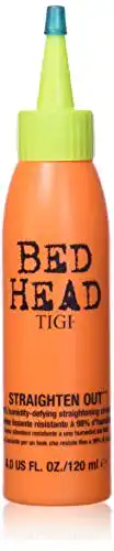 Glättungscreme Bed Head TIGI Straighten Out 120 ml für glattes Haar