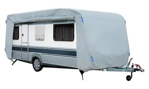 Wohnwagen Schutzhülle GreenYard Abdeckplane für Wohnmobile