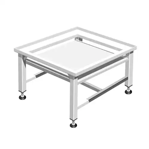 Waschmaschinenunterschrank aus Metall von Rüdiger Sent