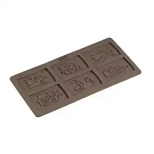 Lurch FlexiForm Spekulatiusformen 65019 für 6 Kekse mit Krippenmotiven