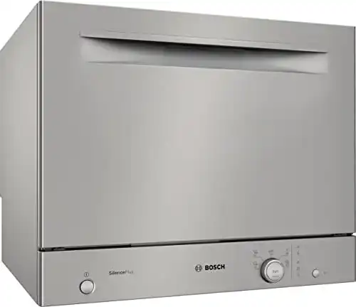 Tischgeschirrspüler Bosch SKS51E38EU Kompakt, 6 Gedecke, Edelstahl