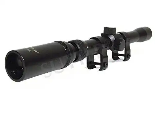 Luftgewehr Zielfernrohr Sutter 3-7×20 Duplex mit Montagen