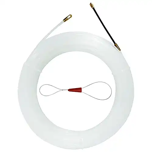 Einziehfeder XISUN Kabel Einziehhilfe mit Nylon Einziehspirale und Zugdraht