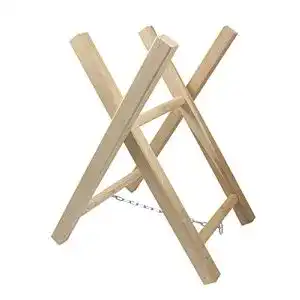Holzsägebock Greenstar 10829 aus Holz mit 63 cm Tischhöhe