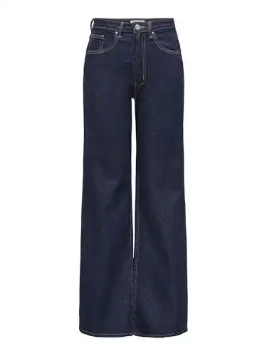Only Jeans mit weitem Bein ONLJUICY in hoher Taille für Damen