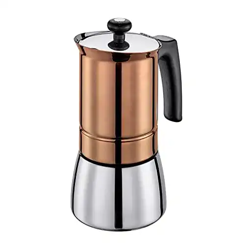 Cilio Espressokocher Tosca für 6 Tassen