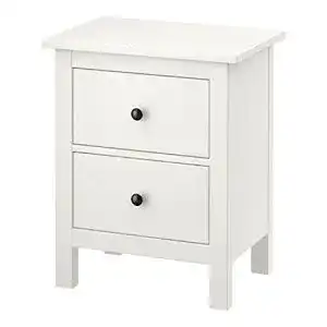 IKEA HEMNES Kommode mit 2 Schubladen in Weiß gebeizt