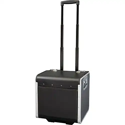 Aktenkoffer Alassio Perugia aus Lederimitat, schwarz