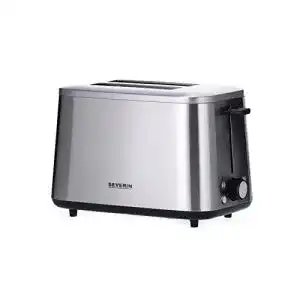 Severin Turbo Toaster mit Brötchenaufsatz und 1600 W Leistung