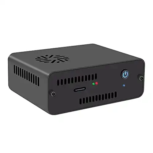 Raspberry Pi 4 Gehäuse Geekworm NASPi V2.0 für 2.5 Zoll SATA Laufwerke