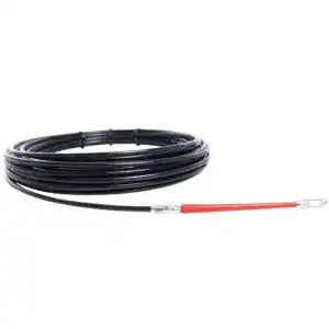 Einziehfeder Runpotec Runpo 1 Kunststoffband 15 m, Durchmesser 4 mm