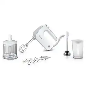 Bosch Handmixer mit Rührbesen und Knethaken, 500 W, MFQ4080