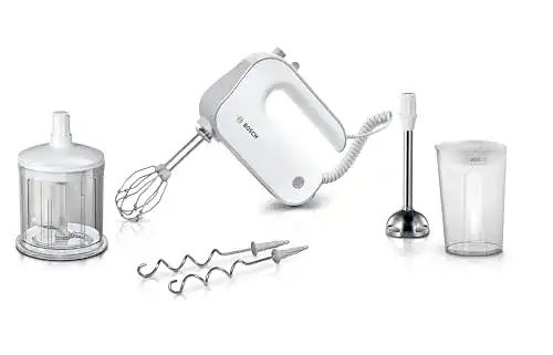 Bosch Handmixer mit Rührbesen und Knethaken, 500 W, MFQ4080