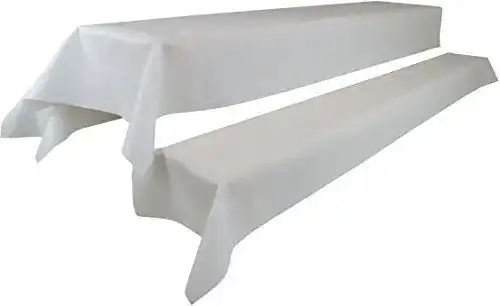 Bierbankhussen Sensalux für Bierzeltgarnitur 1 Tischdecke 1 x 2,5m