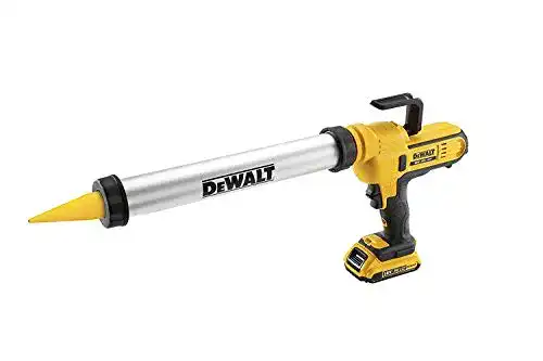 Dewalt Kartuschenpistole 18 V mit 2 Ah Akku, gelb/schwarz/silber