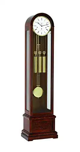 Antike Standuhr von Hermle Uhrenmanufaktur aus Holz in Braun