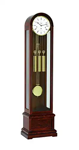 Antike Standuhr von Hermle Uhrenmanufaktur aus Holz in Braun