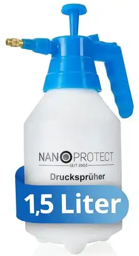 Handsprüher Nanoprotect 1,5 Liter mit verstellbarer Messingdüse