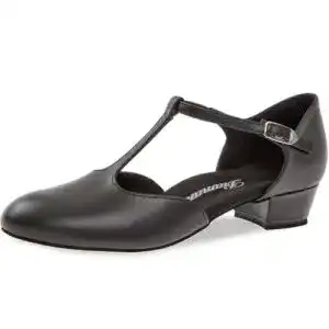 Tanzschuhe für Damen Diamant 053-029-034 Standard und Latein in Schwarz