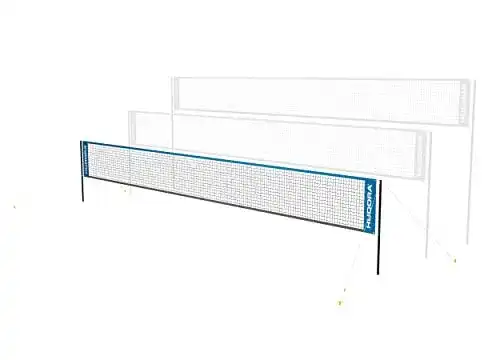 Volleyball- und Badmintonnetz von HUDORA für Strand und Garten