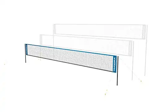 Volleyball- und Badmintonnetz von HUDORA für Strand und Garten