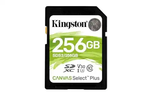 SDXC 256GB Kingston Canvas Select Plus SD Karte SDS2/32 GB
