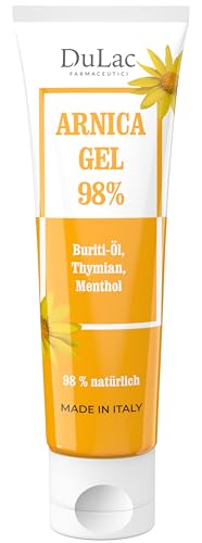 Arnika-Gel DuLàc mit 98% Arnika und Buriti-Öl, 100 ml