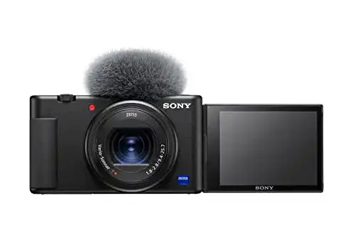 Vlog-Kamera Sony ZV-1 mit 24-70mm Objektiv