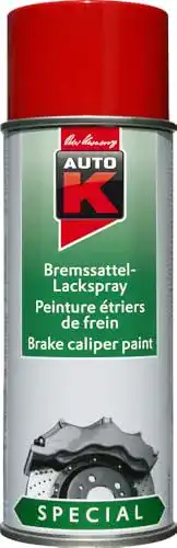Bremssattellack AutoK Special, Lackspray für Bremssattel, 400ml, rot