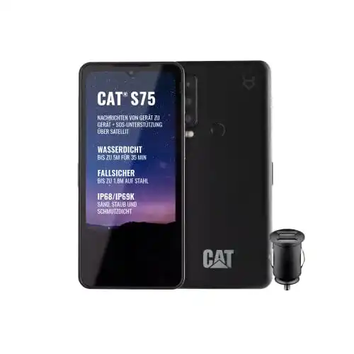 Cat S75 – Robustes 5G-Smartphone mit Satellitenkommunikation