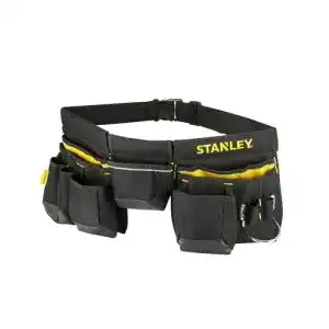 Werkzeuggürtel Stanley verstellbar mit Nageltaschen und Bandmaßtasche