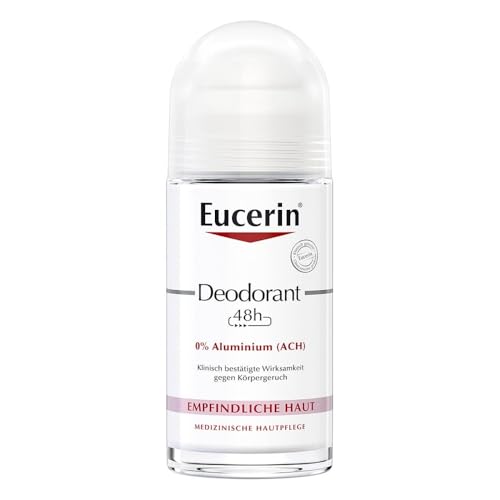 Eucerin Deo Roll-on für empfindliche Haut, 50 ml, 48 Stunden Schutz