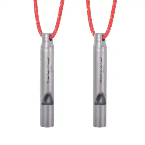 Notfallpfeife Ibasingo Titan für Outdoor, Camping und Jagd