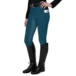 Reitleggings FitsT4 Sports Damen mit Silikon Vollbesatz und Handytasche