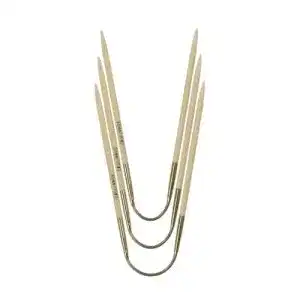 Addi Stricknadel CraSyTrio Bamboo 24cm 3.0mm für Sockenstricken