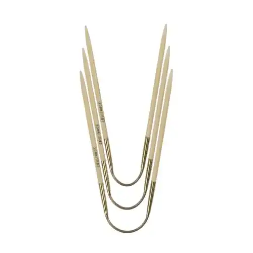 Addi Stricknadel CraSyTrio Bamboo 24cm 3.0mm für Sockenstricken
