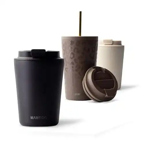 Mameido Thermobecher für unterwegs – 350ml, 470ml, 700ml