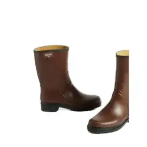 Aigle Herren Bison Gummistiefel in Braun, Größe 44 EU