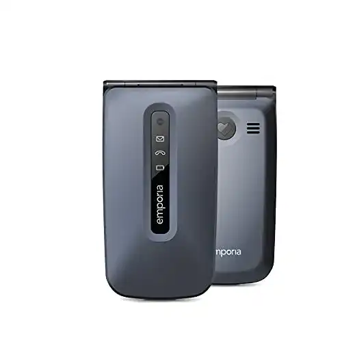 Emporia ACTIVEglam Seniorenhandy Klapphandy 4G VoLTE mit Notruftaste