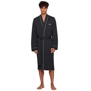 Bademantel für Herren im Kimono-Stil von Boss aus Baumwolle