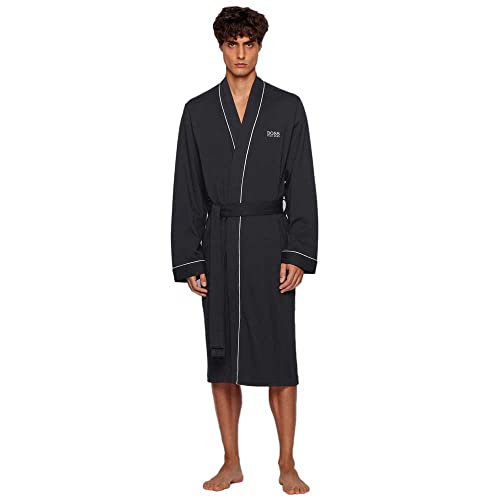 Bademantel für Herren im Kimono-Stil von Boss aus Baumwolle
