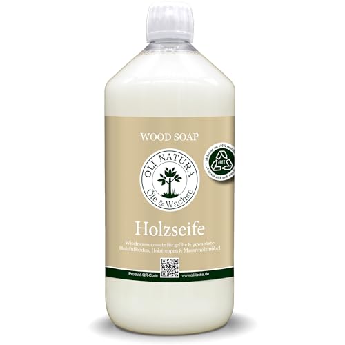 Holzbodenseife OLI Natura für geölte und gewachste Holzoberflächen 1 Liter