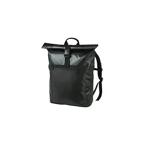 Kurier-Rucksack Halfar Eco mit aufgerollter Klappe
