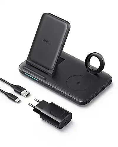Anker 3-in-1 kabellose Ladestation mit einklappbarem Design