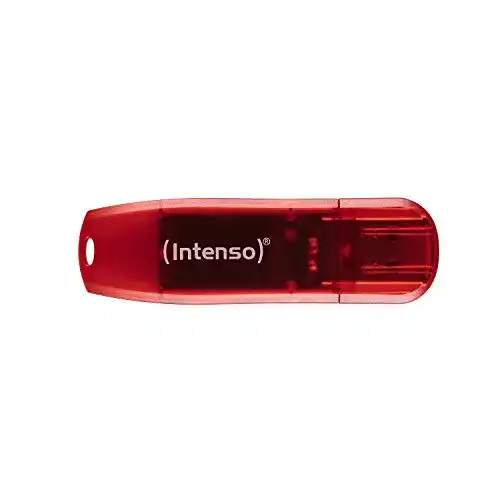 Intenso Rainbow Line 128 GB USB-Stick USB 2.0 in Rot