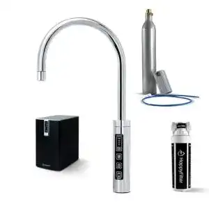 Sodaarmatur HappyFilter FizzRed Wassersprudler und Wasserkocher