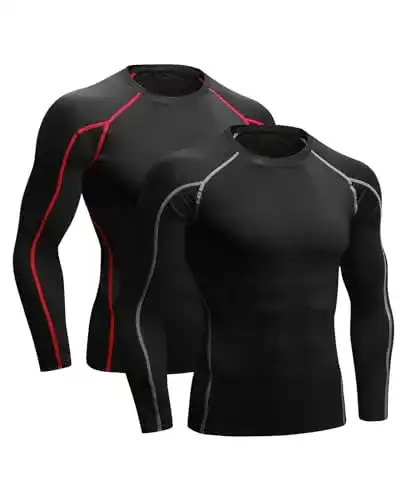 Laufshirt Niksa 2er Pack Herren Kompressionsshirt