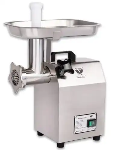 Fleischwolf aus Edelstahl Beeketal FW80B für Gastronomie und Zuhause
