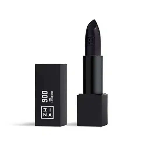 Matter Lippenstift 3Ina Makeup – Vegan – The Lipstick 900 – Schwarz