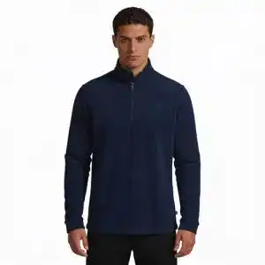 Skipullover Medico Herren Fleeceshirt Blau Größe S/48